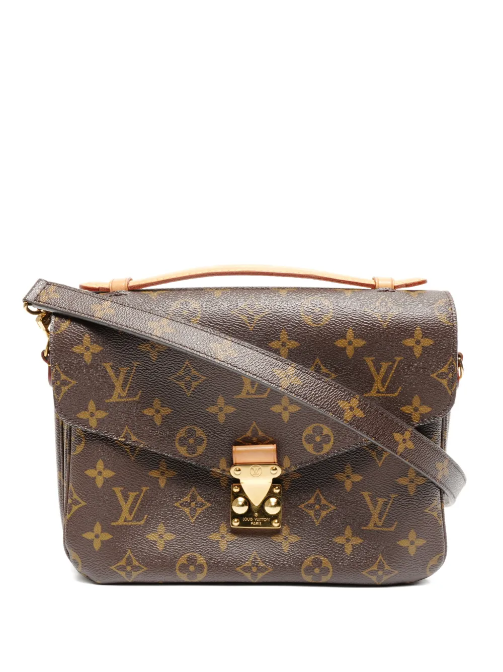 Louis Vuitton Pre-Owned 2016 Metis MM Monogram shoulder bag - Marrone