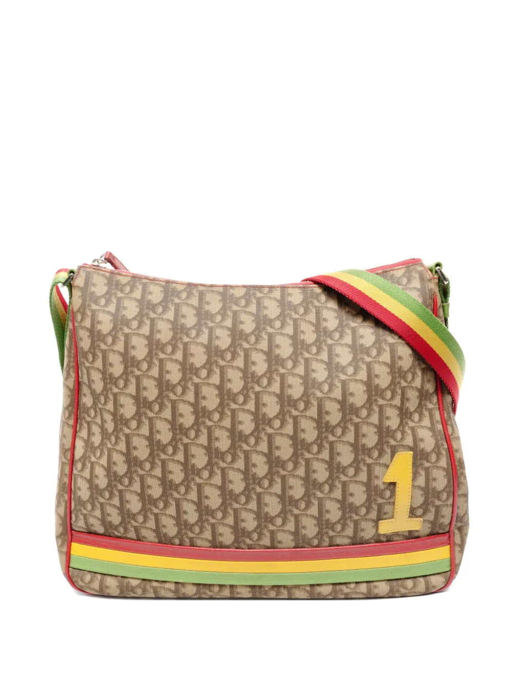Christian Dior Pre-Owned 2004 Trotter Rasta shoulder bag - Toni neutri