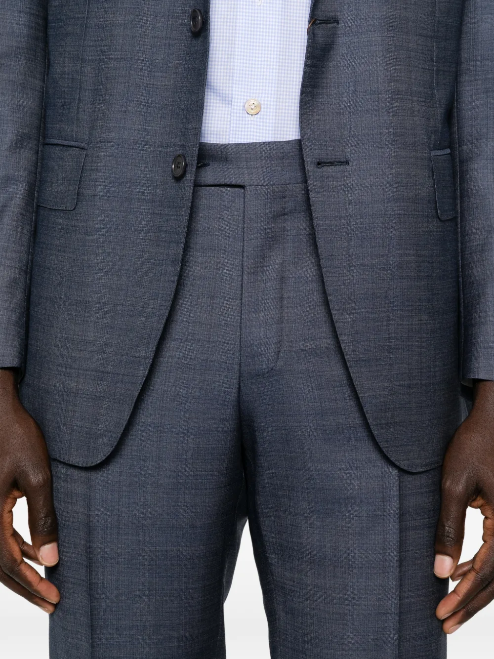 Button-Fastening Suits