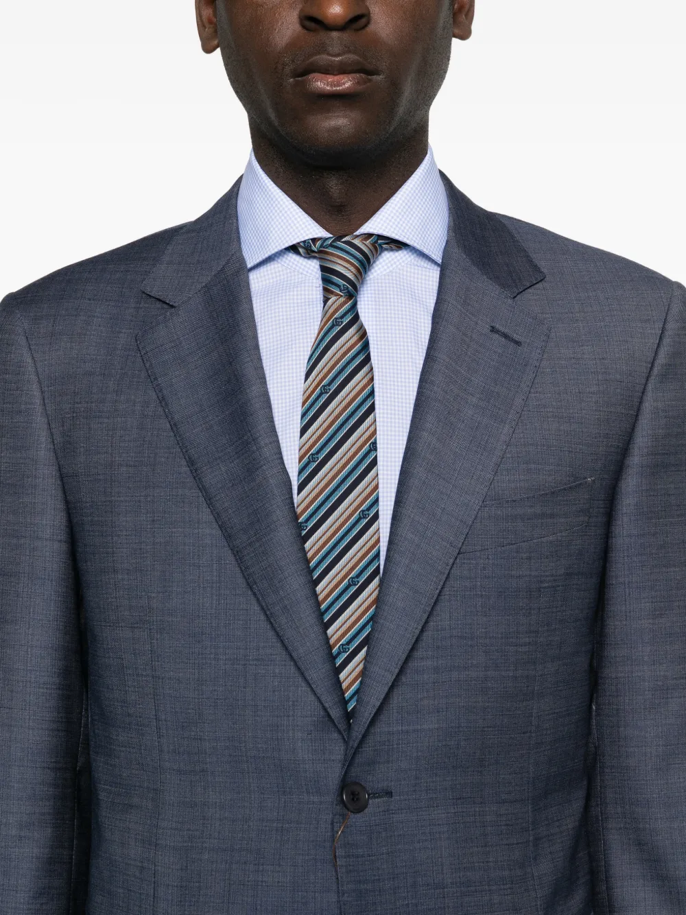 Button-Fastening Suits