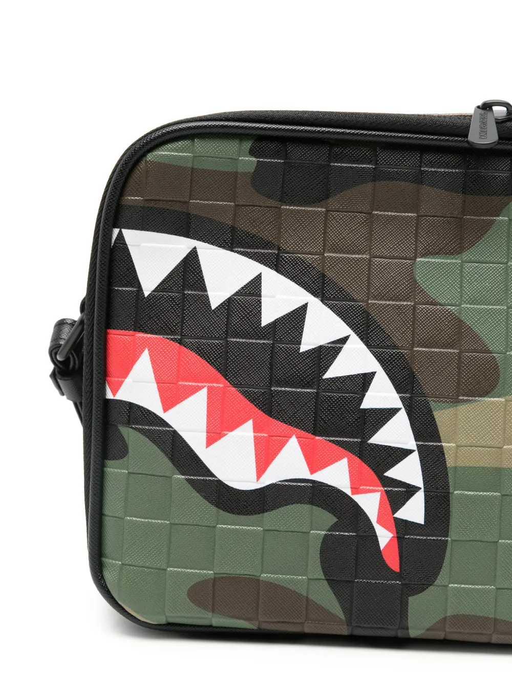  Sprayground Kid Camouflage-pattern Wash Bag - Green 