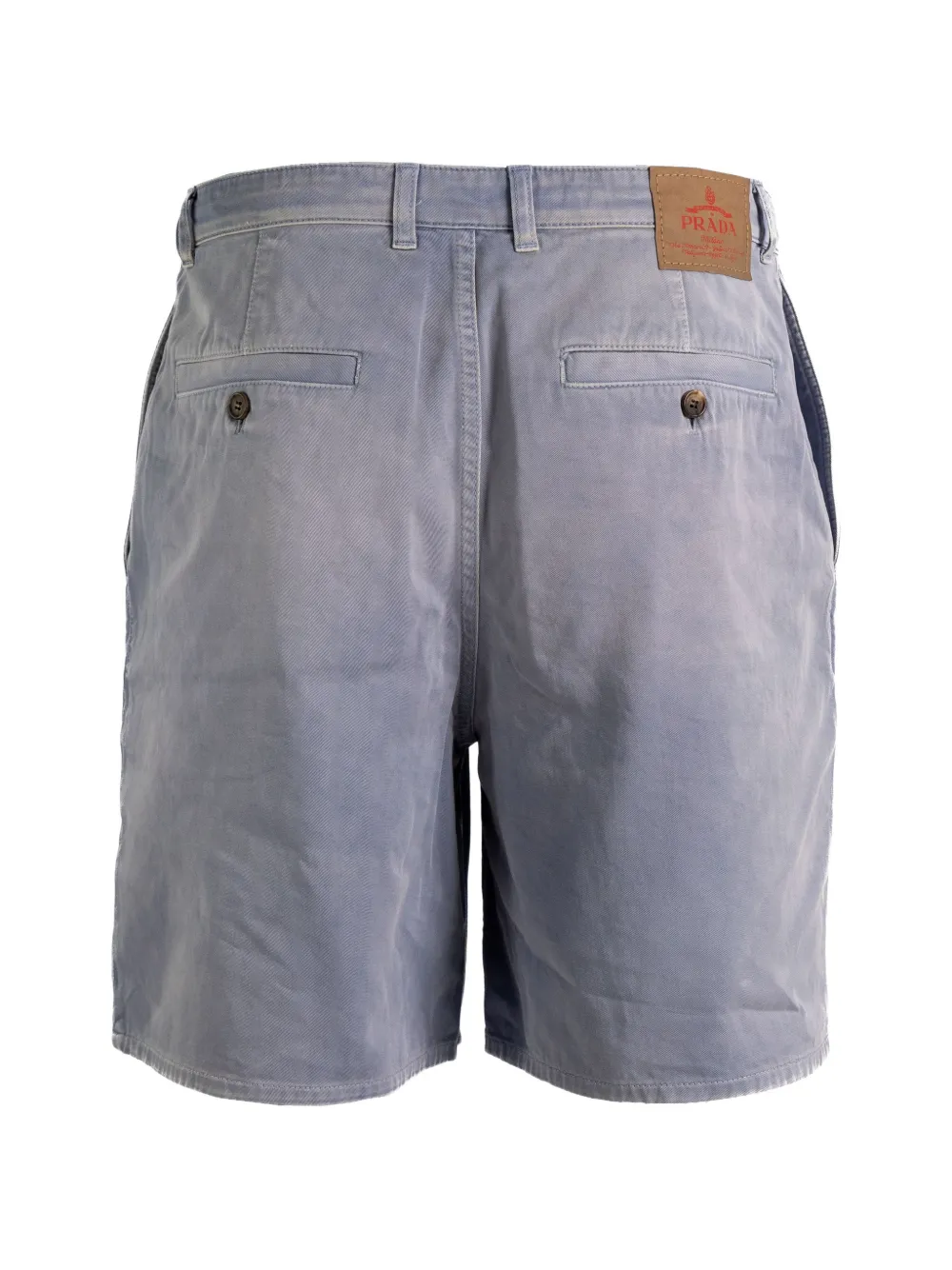  Prada Gabardine Shorts - Blue 
