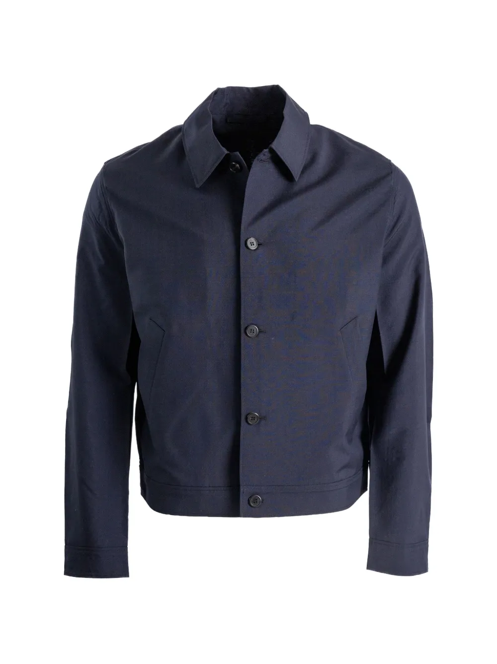 Prada button-up shirt jacket - Blu