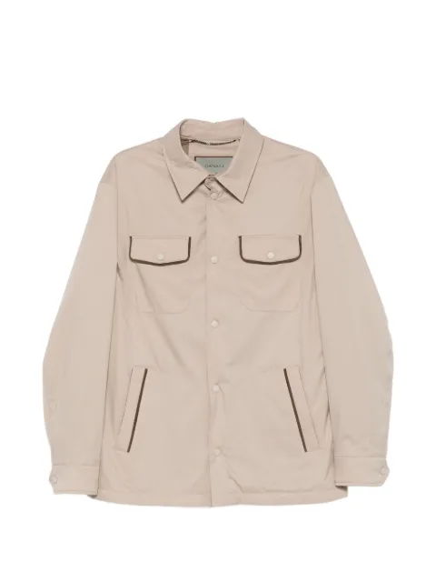 Canali patch-pocket jacket