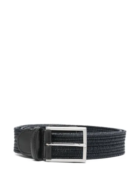 Canali braided-design belt