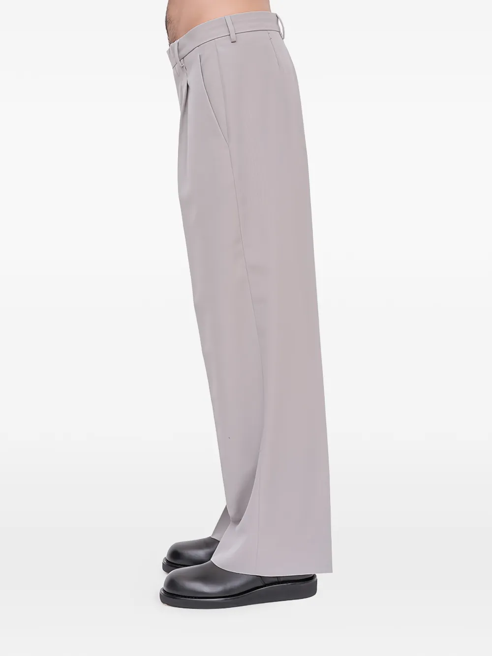 MM6 Maison Margiela Plissierte Hose - Grau