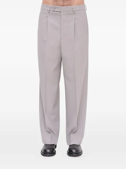 MM6 Maison Margiela pantalones plisados