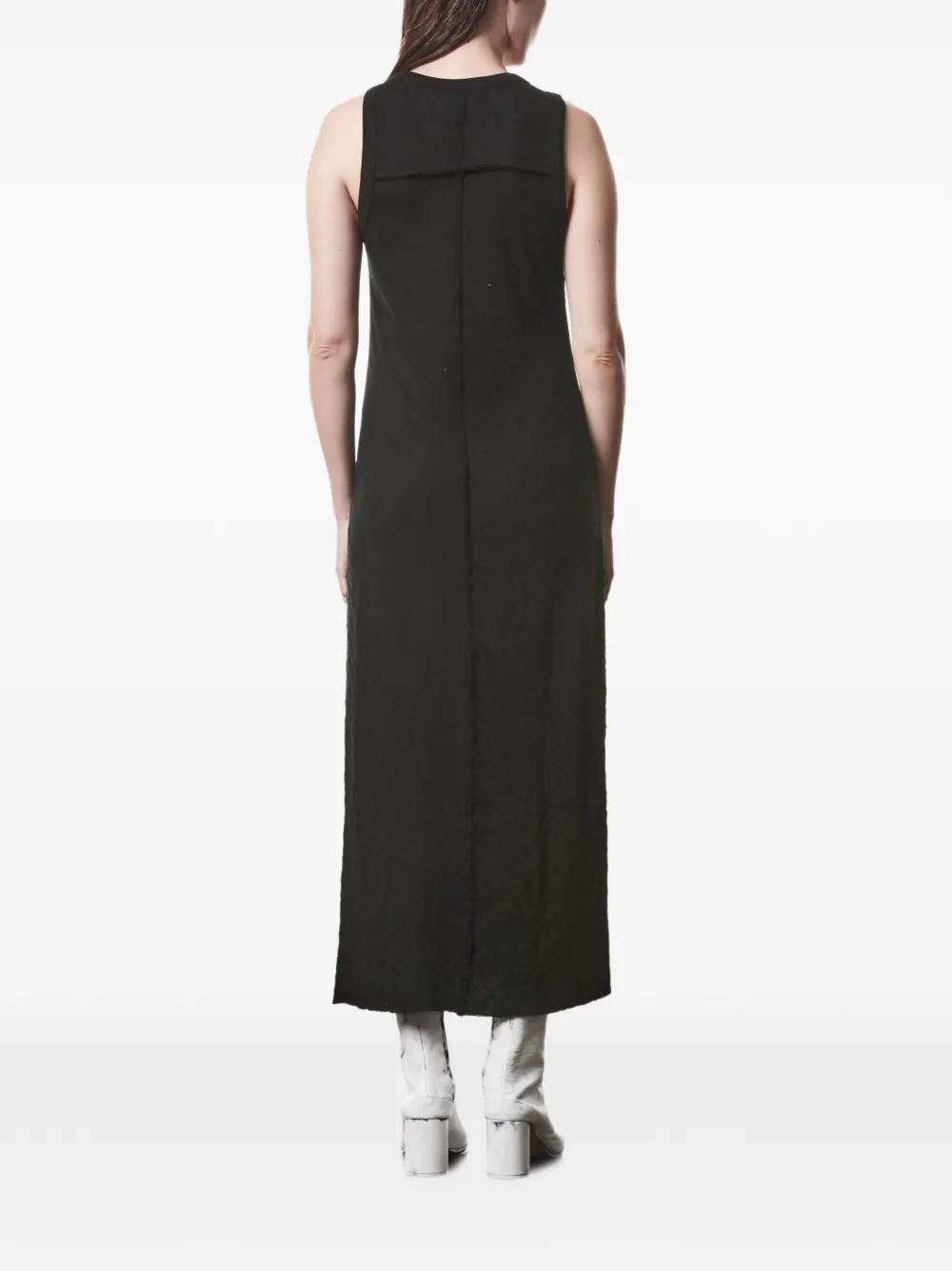 Thom Krom Midi-jurk met textuur Zwart