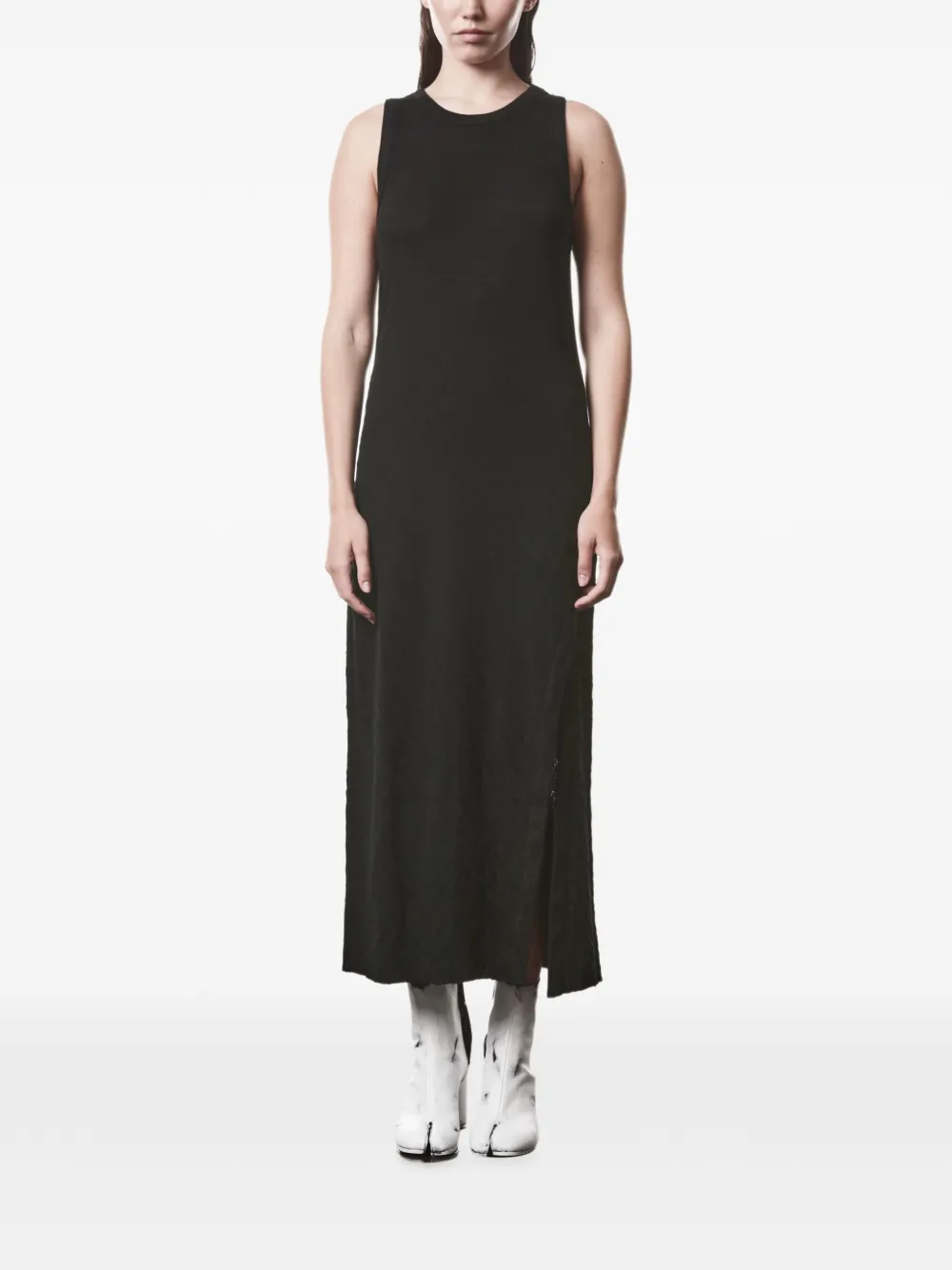 Thom Krom textured midi dress - Nero