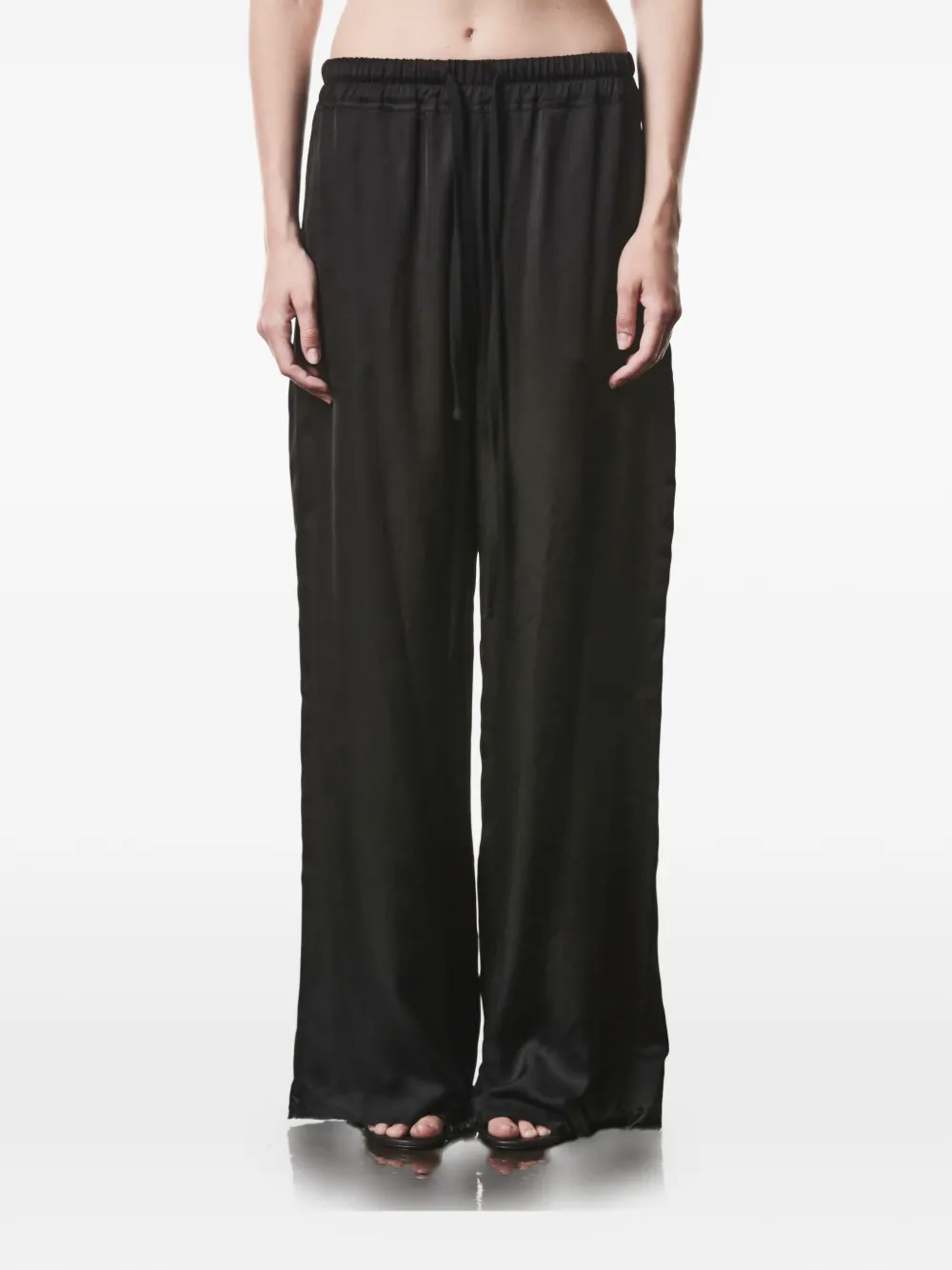 Thom Krom drawstring pants - Nero