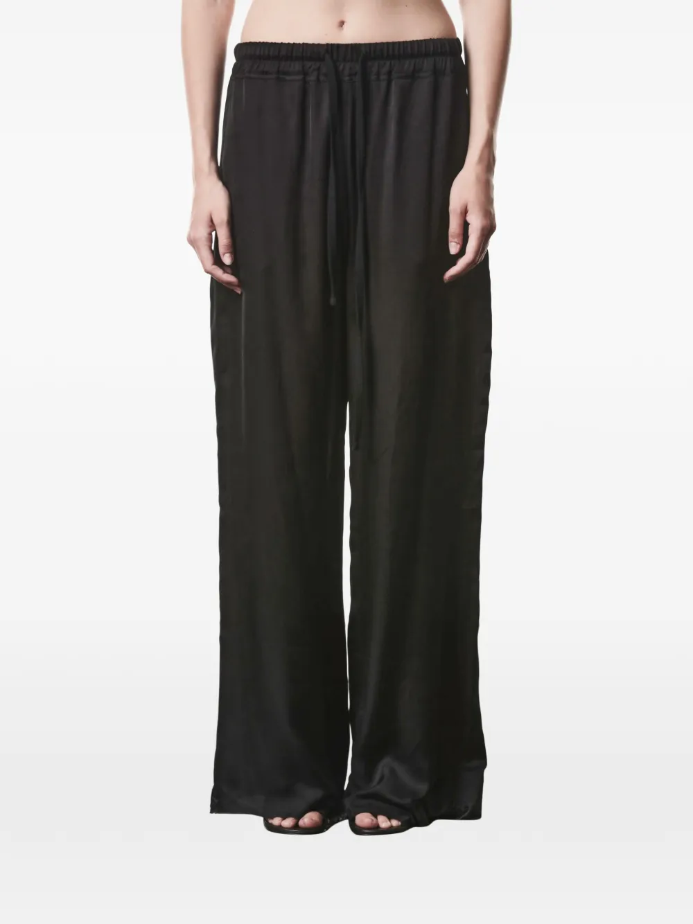 Thom Krom drawstring pants - Nero