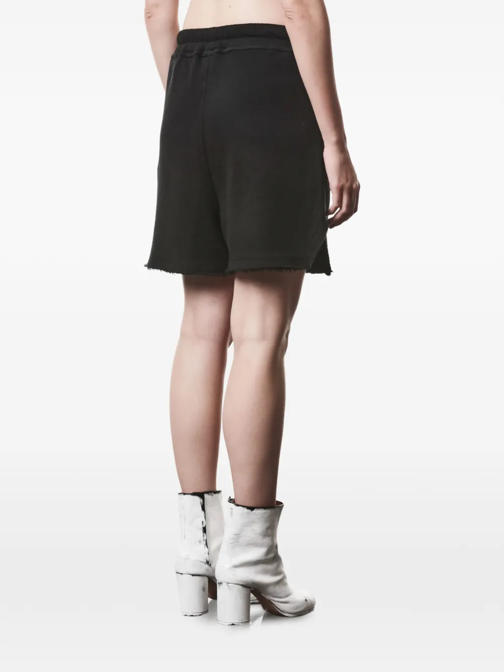  Thom Krom Drawstring-waist Shorts - Black 