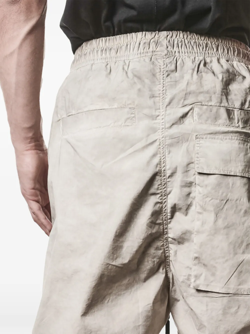 Zip-Pocket Drawstring-Waist Trousers