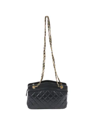 CHANEL Pre-Owned 1991-1994 キルティング ハンドバッグ | ブラック