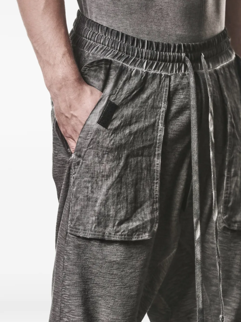  Thom Krom Patch Pocket Track Pants - Grey 
