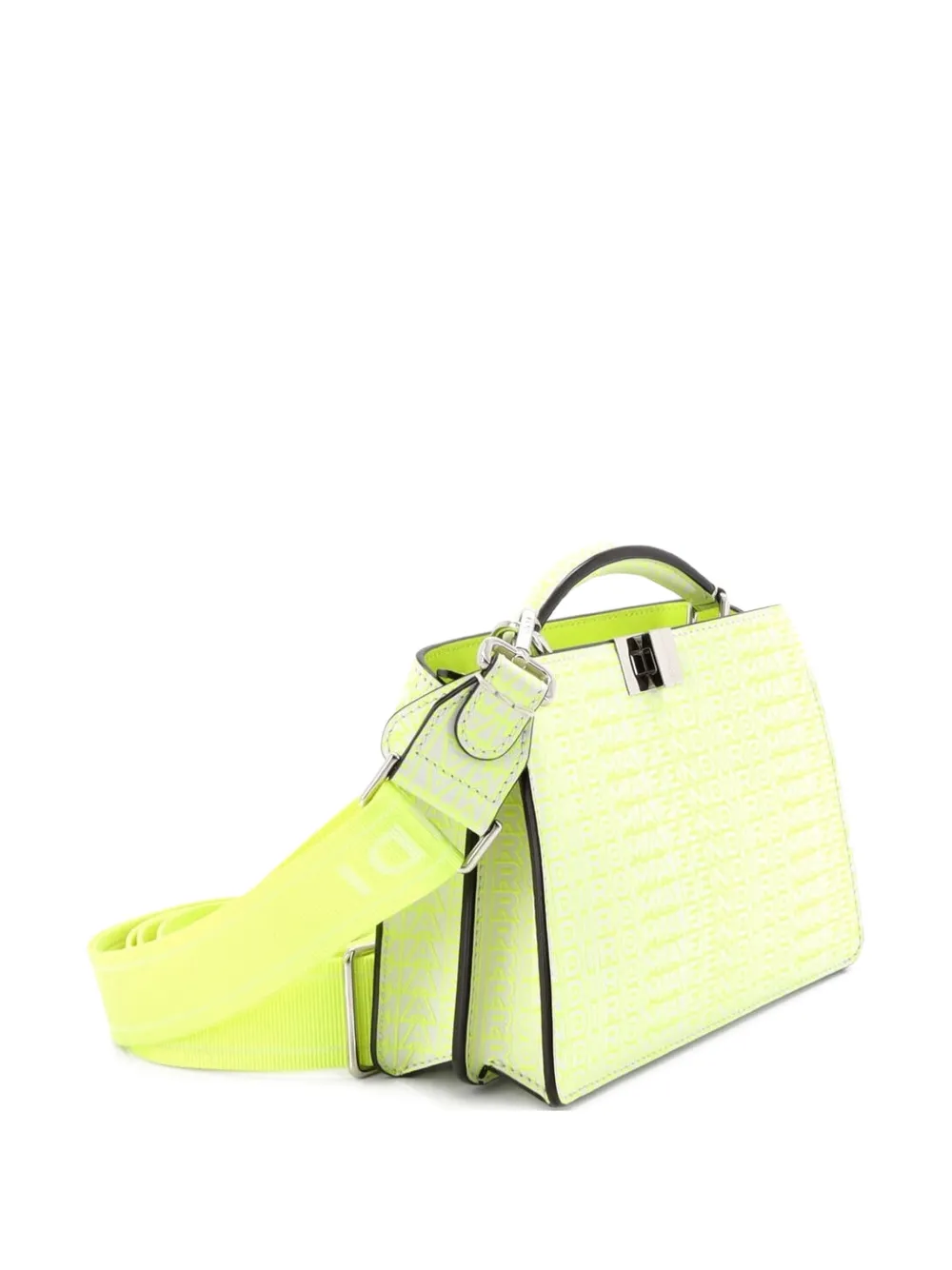  Fendi Pre-owned X Marc Jacobs Borsa A Tracolla Peekaboo Iseeu Xcross Bag Con Logo Goffrato - Multicolore 