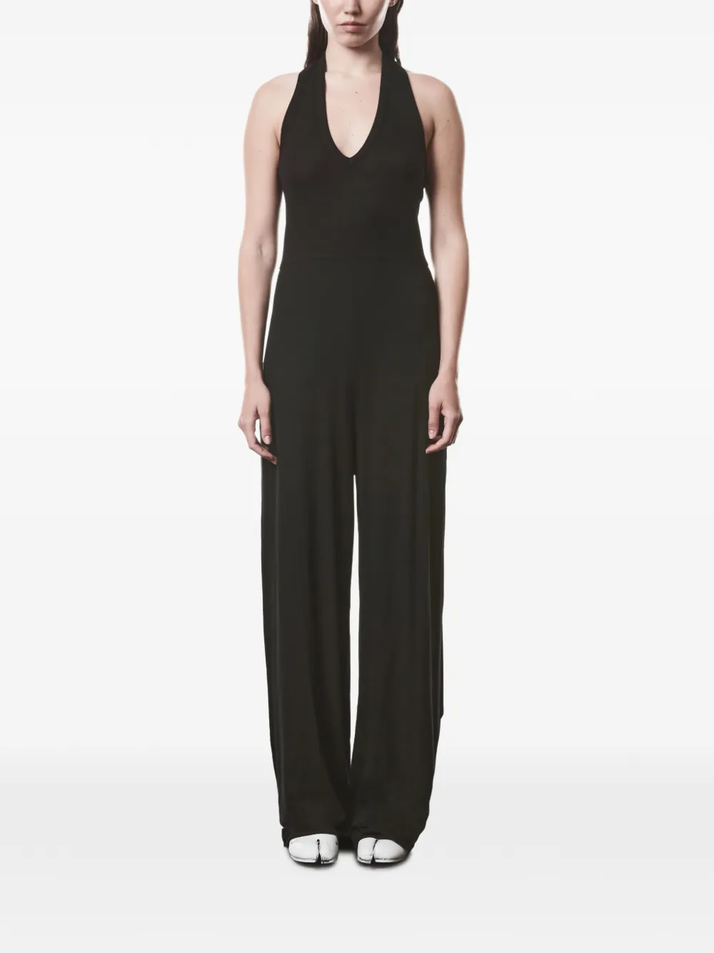 Thom Krom V-neck jumpsuit - Nero
