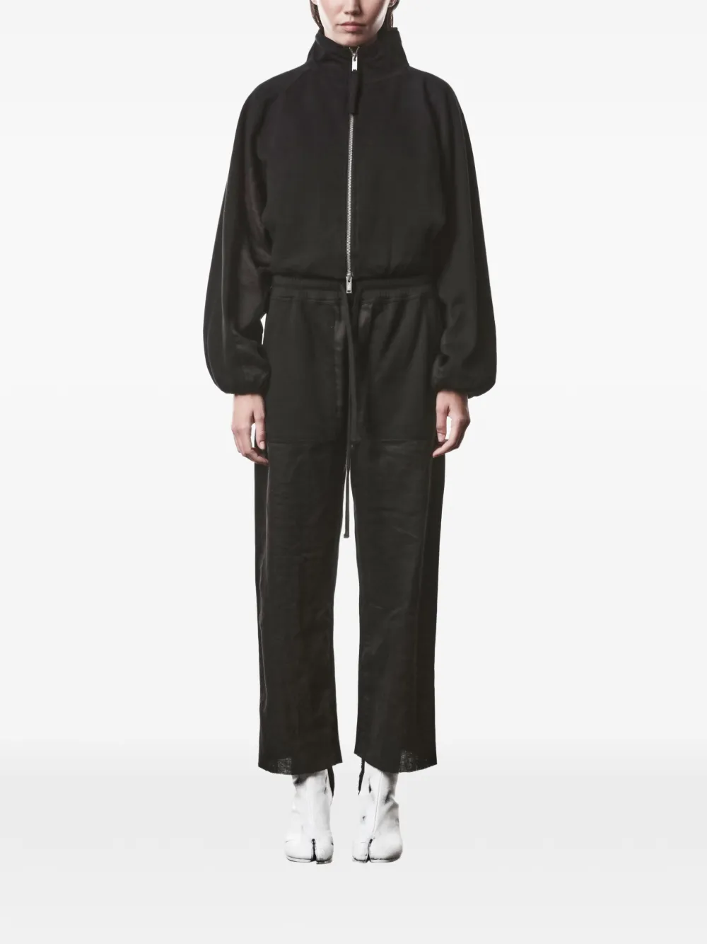  Thom Krom Zip Cotton Jacket - Black 