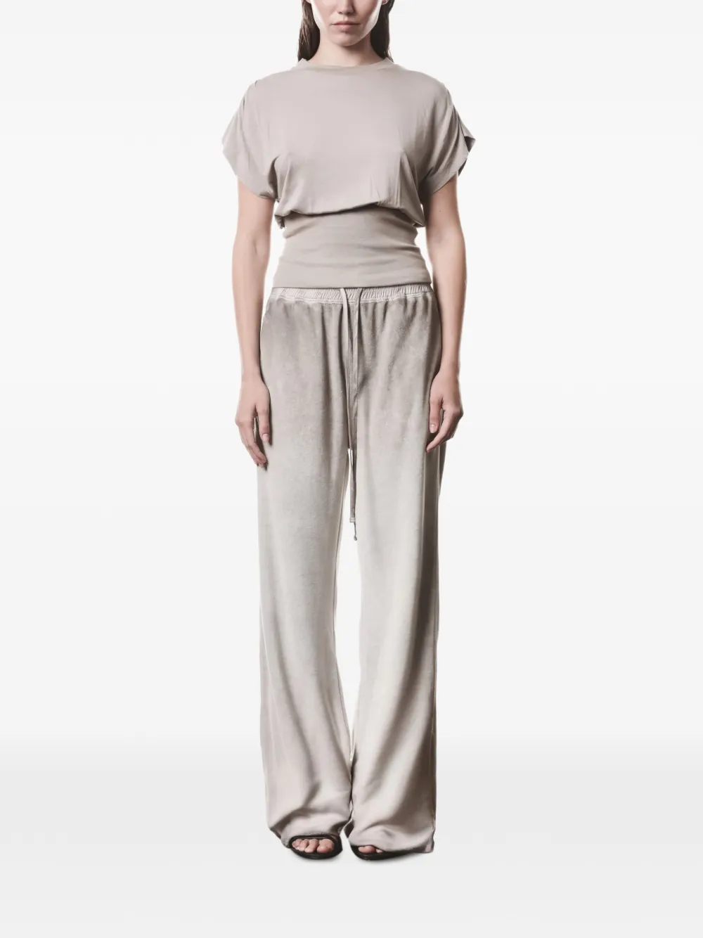  Thom Krom Gathered T-shirt - Grey 
