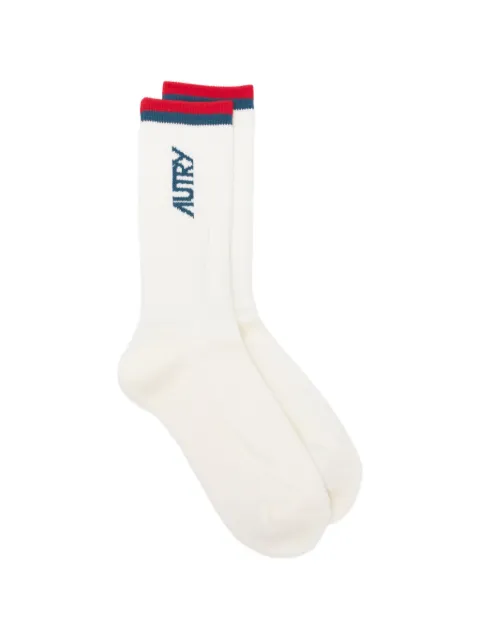 Autry ribbed trim socks