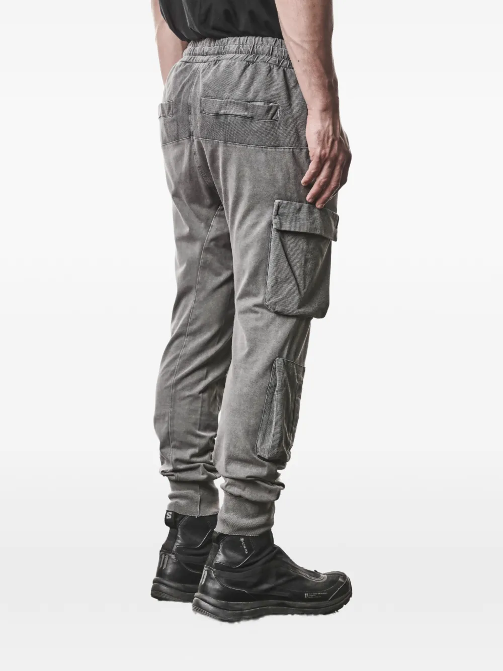  Thom Krom Cargo Drawstring Pants - Grey 