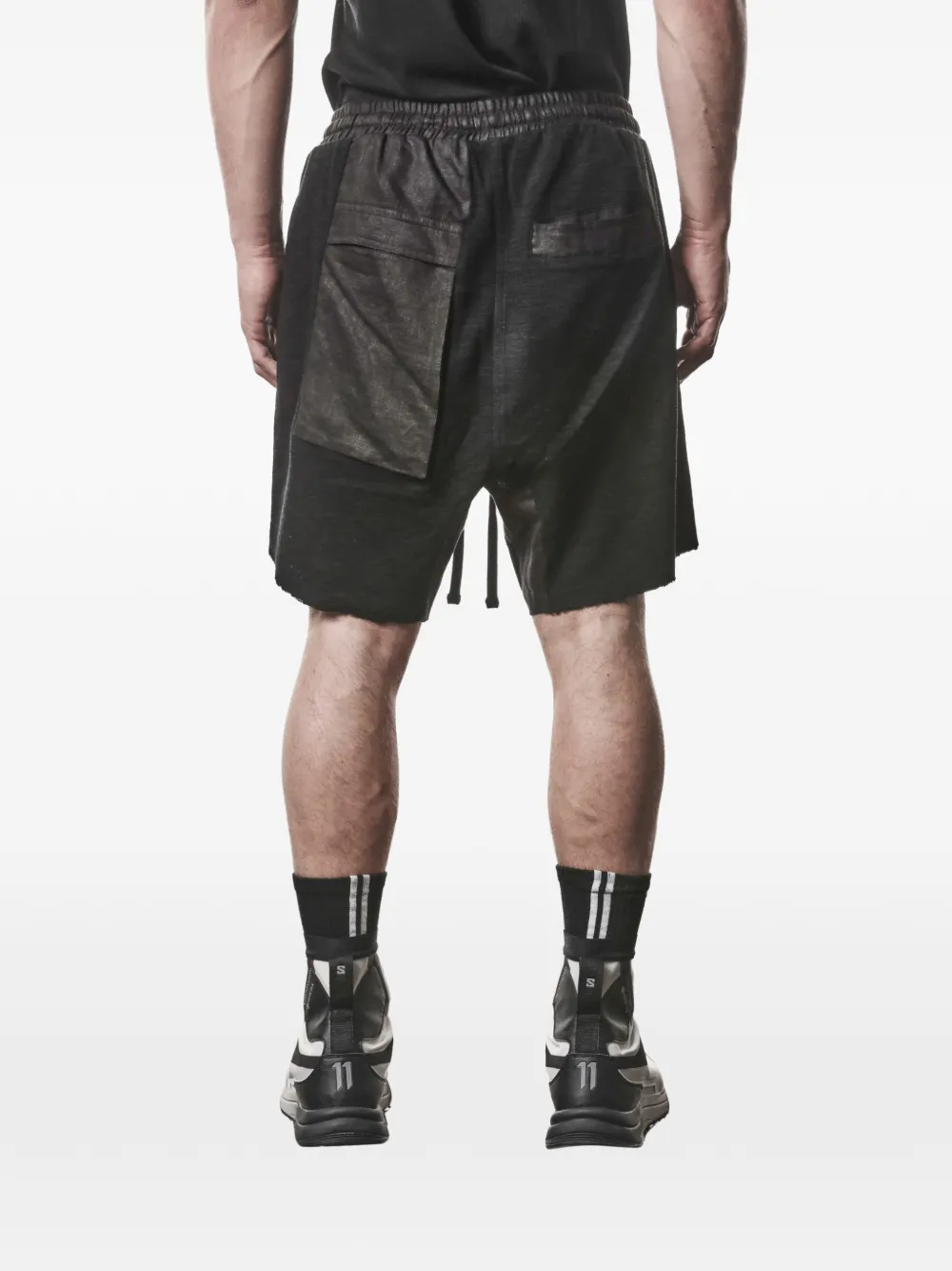  Thom Krom Pocket Drawstring Shorts - Black 