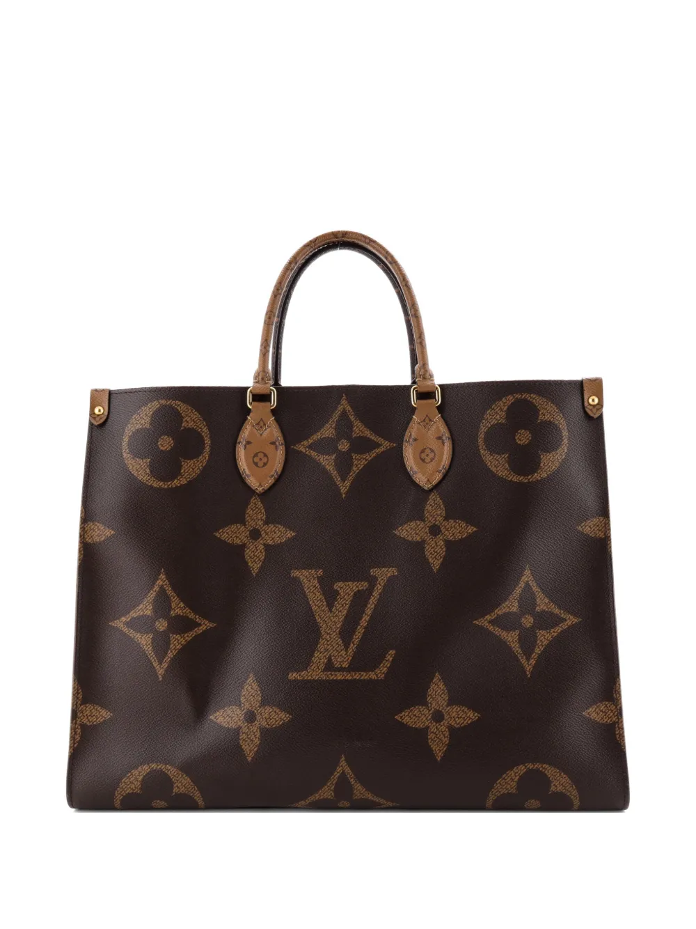 Louis Vuitton Pre-Owned OnTheGo Reverse Monogram Giant MM tote bag - Marrone