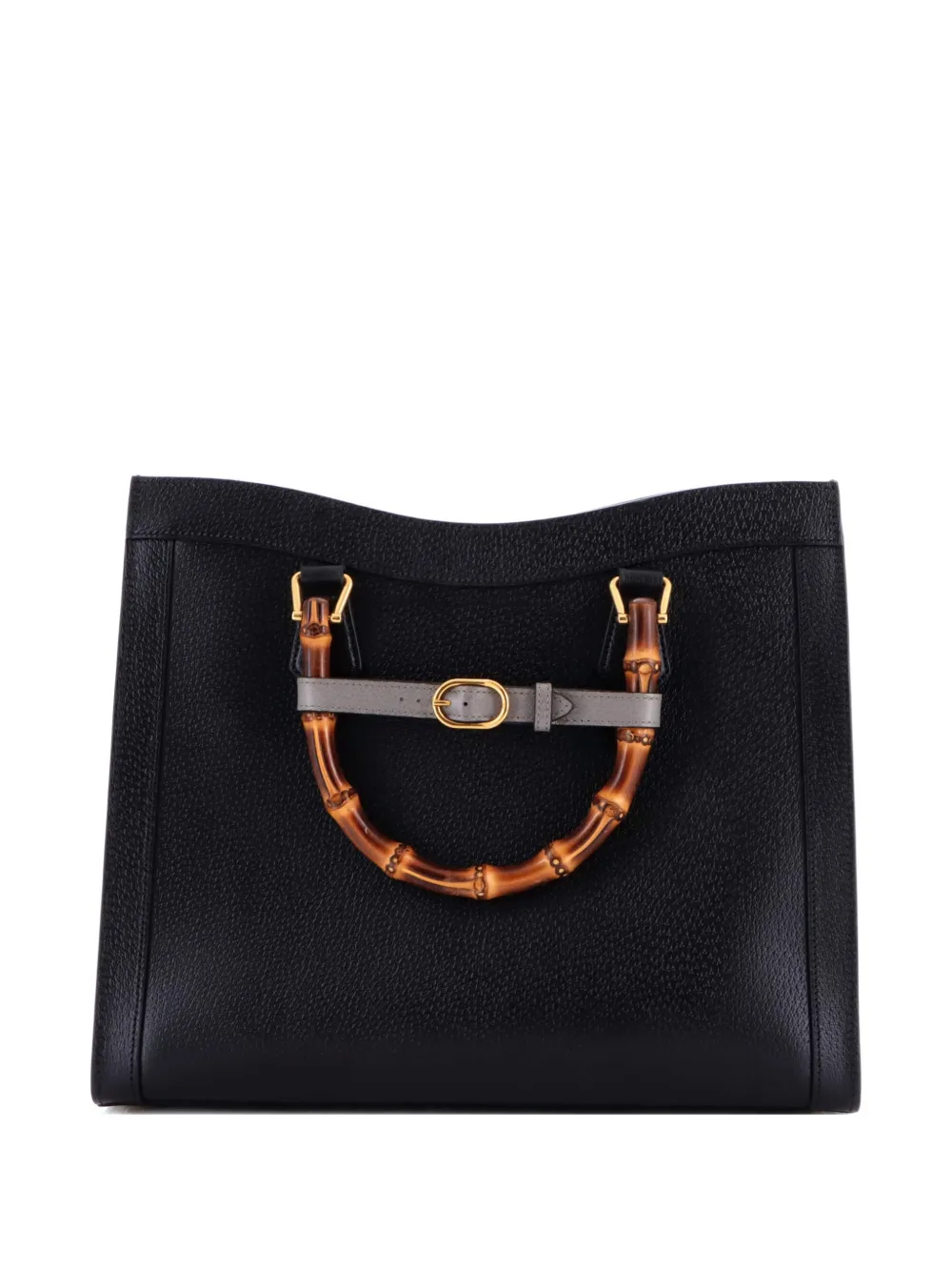 Gucci Pre-Owned Diana NM Bamboo Handle Leather Medium tote bag - Nero