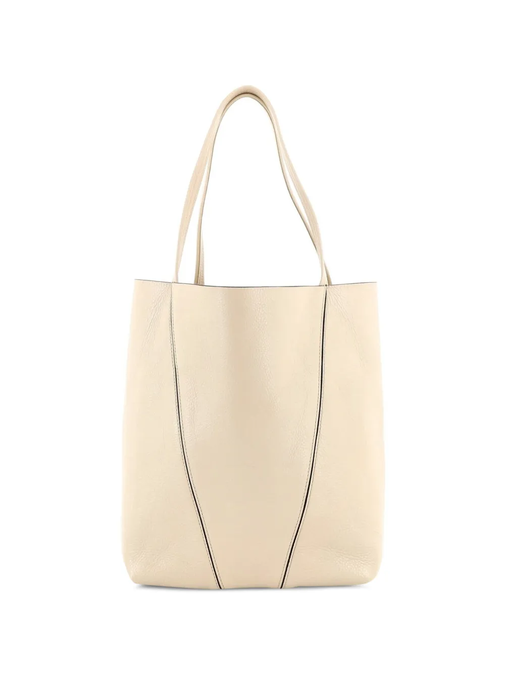 Spin Leather Medium Tote Bag