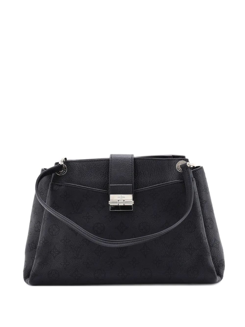 Louis Vuitton Pre-Owned Sevres Handbag Mahina Leather shoulder bag - Nero