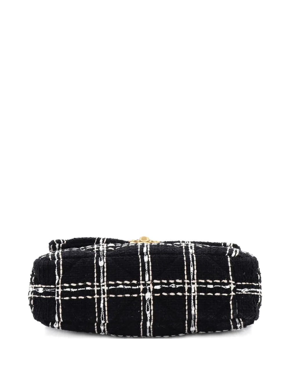 19 Flap Bag Quilted Tweed Medium crossbody bag