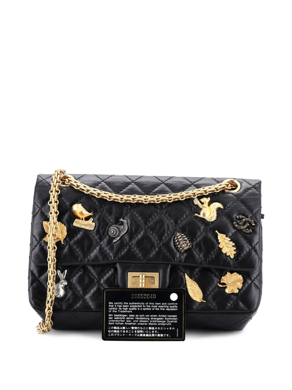 Lucky Charms Reissue 2.55 Flap Bag Quilted Aged Calfskin 225 Shoulder Bag
