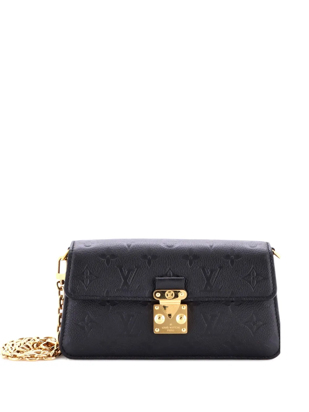 Louis Vuitton Pre-Owned Pochette Metis Wallet on Chain Monogram Empreinte Leather crossbody bag - Nero