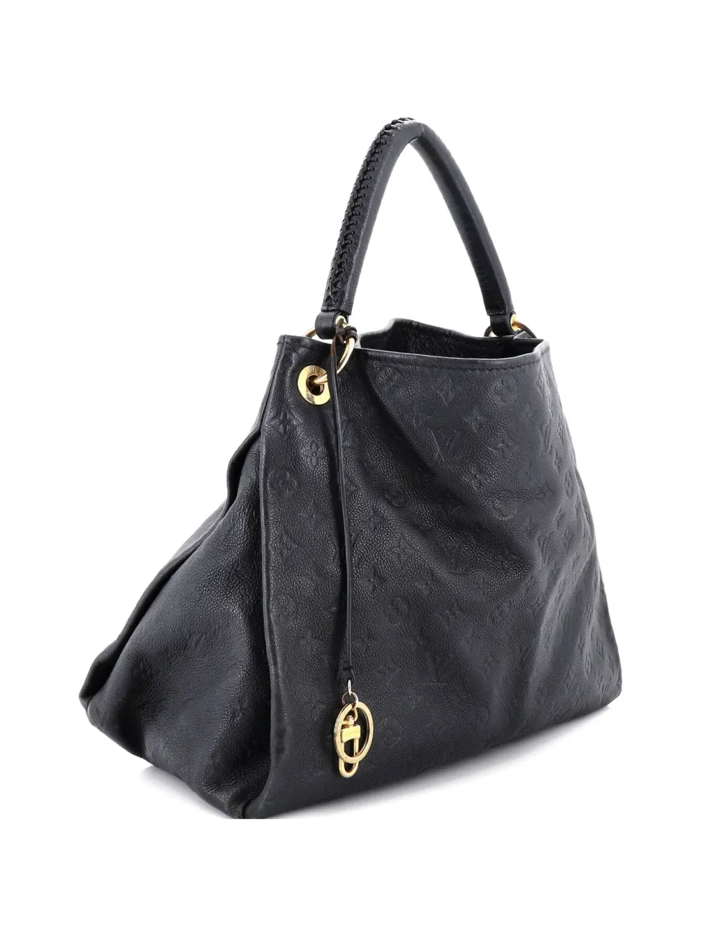 Louis Vuitton Pre-Owned Artsy Handbag Monogram Empreinte Leather MM hobo bag - Nero
