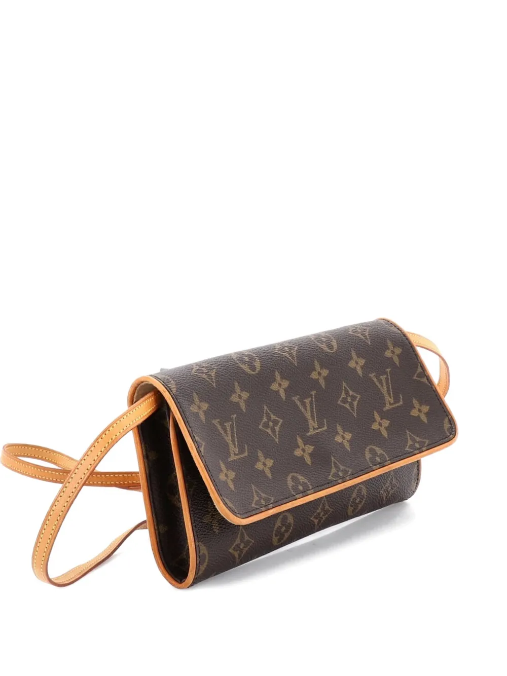 Louis Vuitton Pre-Owned Twin Handbag Monogram Canvas GM crossbody bag - Marrone