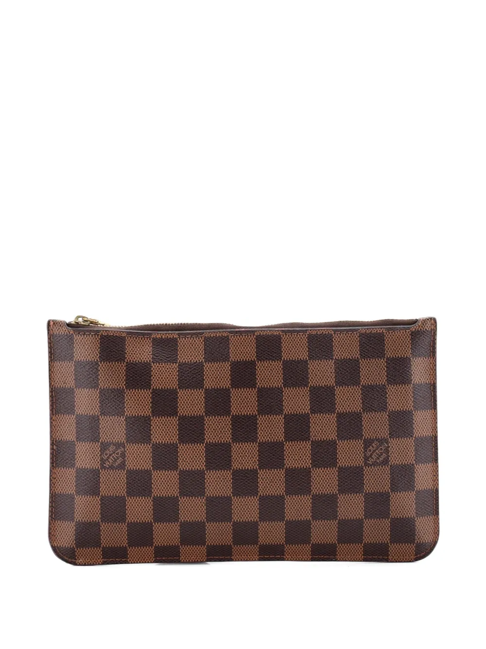 Louis Vuitton Pre-Owned Neverfull Pochette Damier Large pouch - Marrone