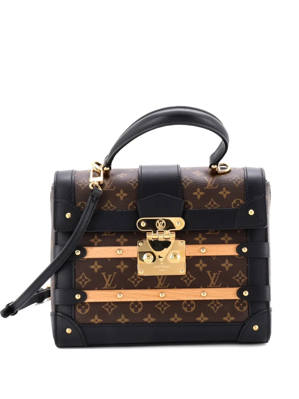 Louis Vuitton Pre-Owned Trianon Handbag Monogram Canvas PM satchel - Marrone