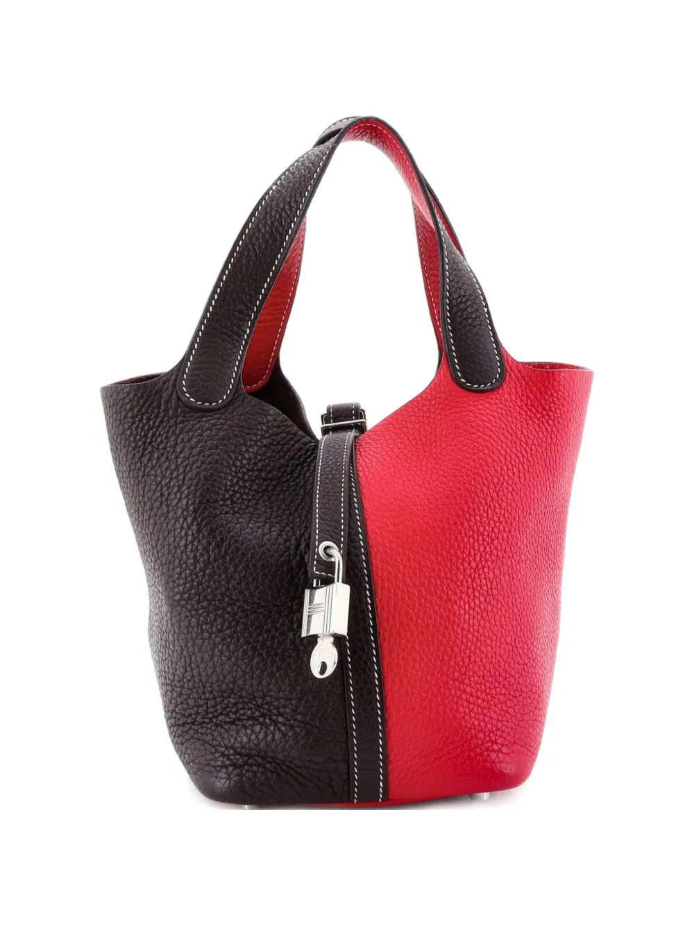 Hermès Pre-Owned Picotin Lock Bag Bicolor Clemence PM bucket bag - Rosa