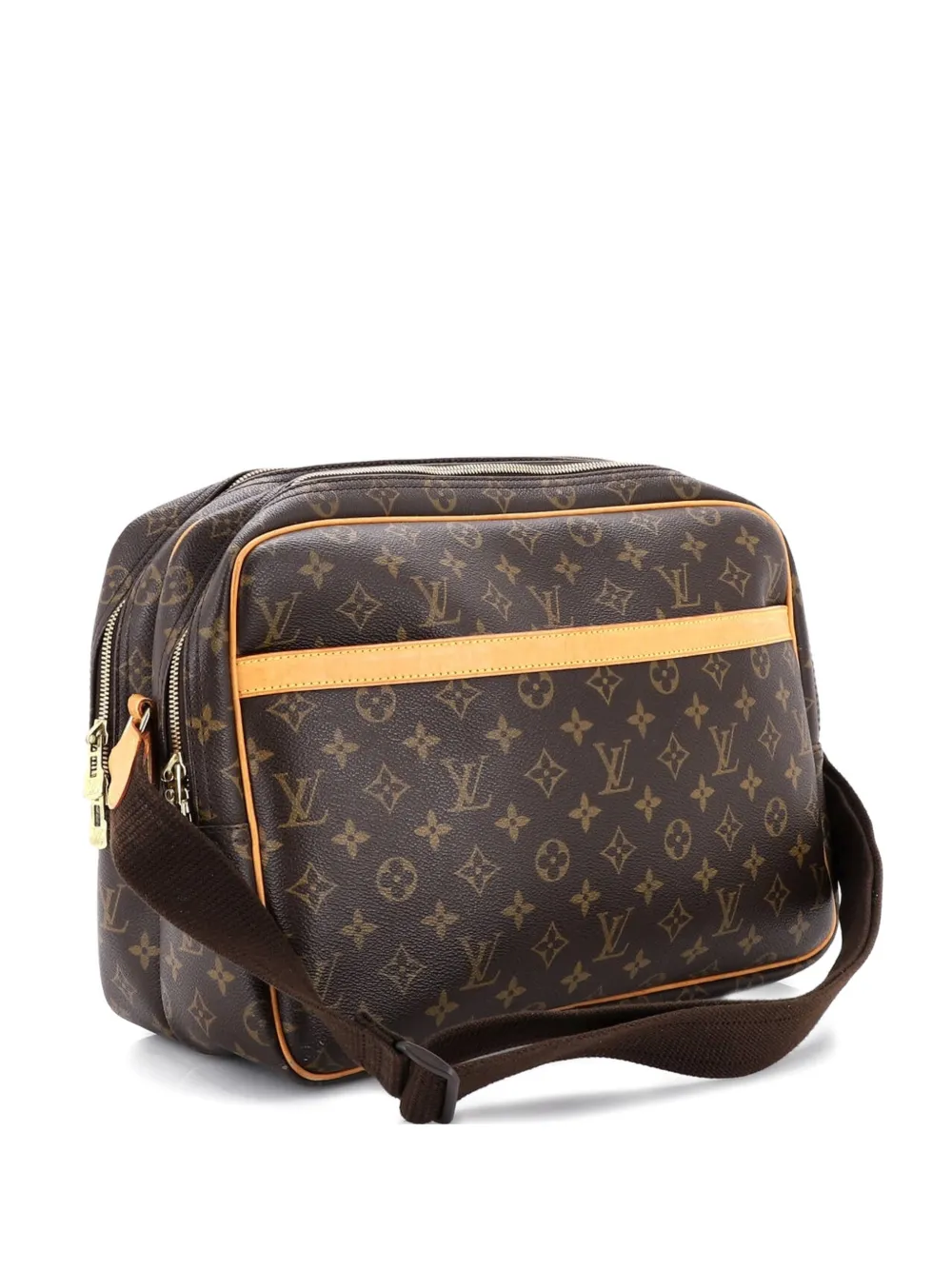Louis Vuitton Pre-Owned Reporter Bag Monogram Canvas GM crossbody bag - Marrone