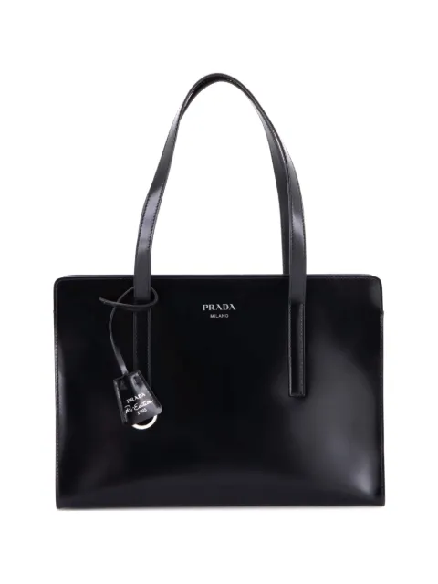 Prada Pre-Owned Mittelgroße Re-Edition 1995 Spazzolato Tote Bag