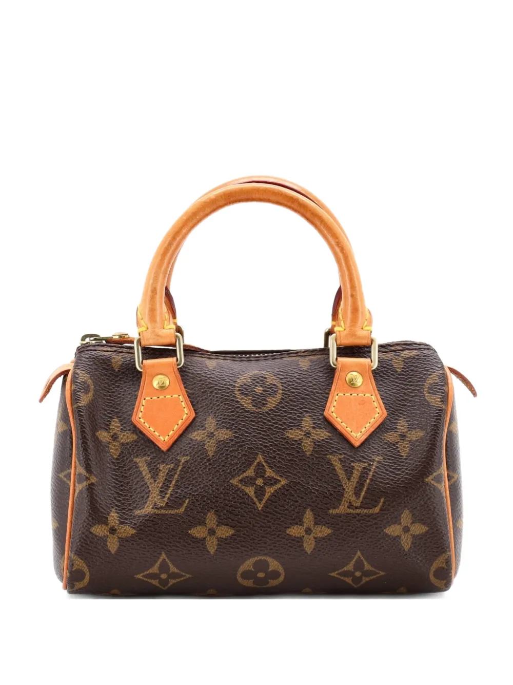 Louis Vuitton Pre-Owned Speedy Mini HL Handbag Monogram Canvas satchel - Marrone