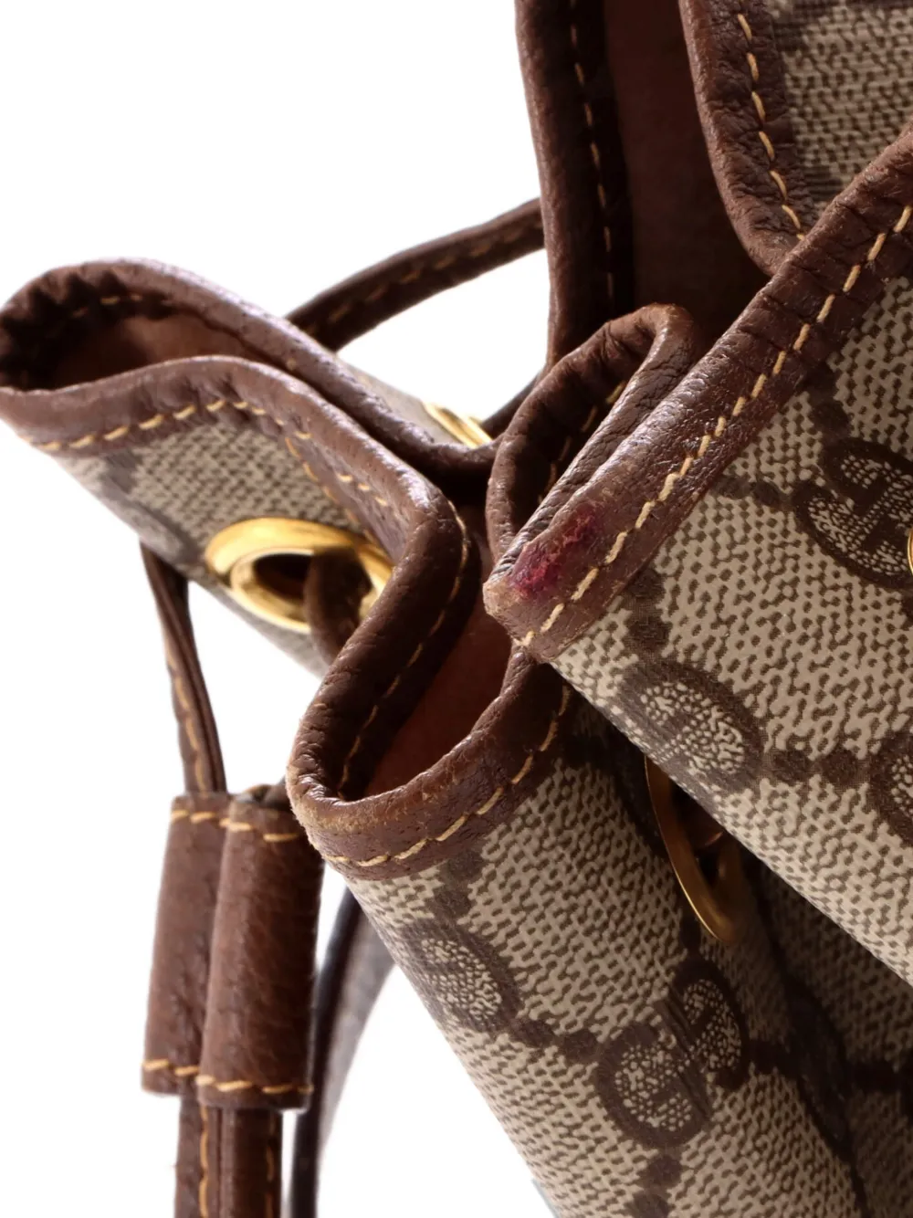 Ophidia Gg Coated Canvas Medium Bucket Bag