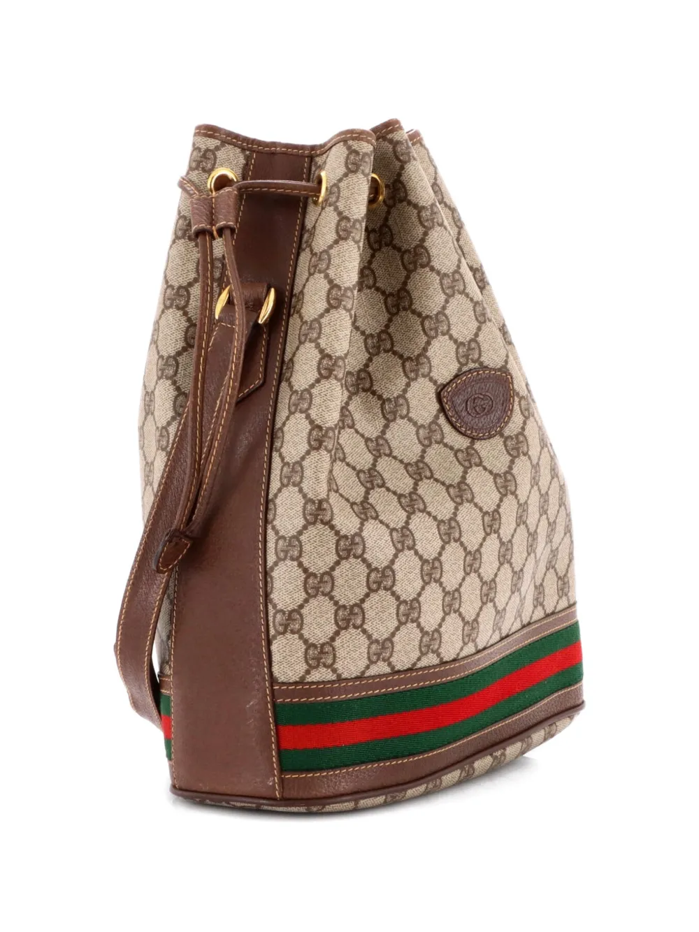 Ophidia Gg Coated Canvas Medium Bucket Bag