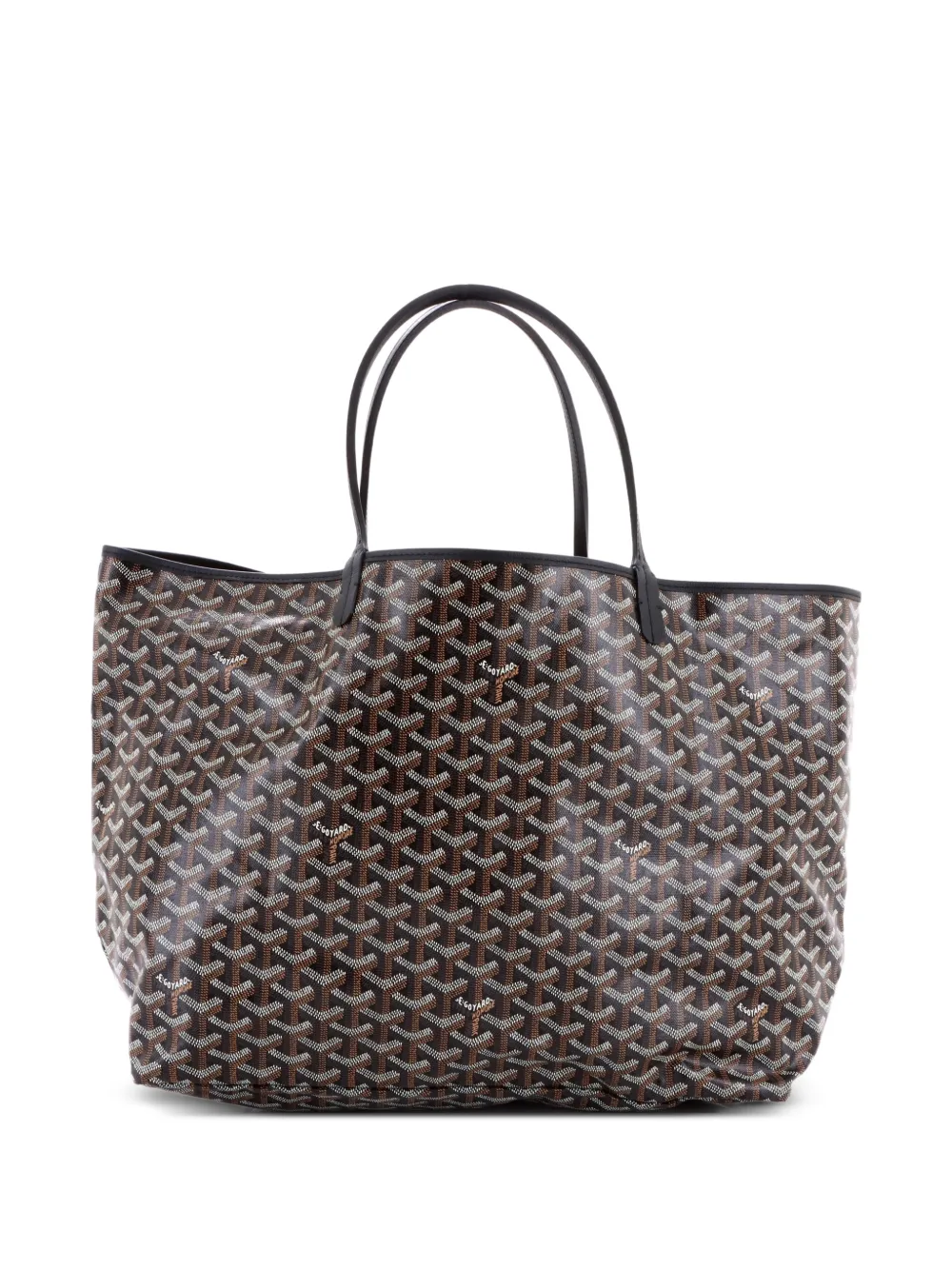 Goyard Pre-Owned Saint Louis Coated Canvas GM tote bag - Nero