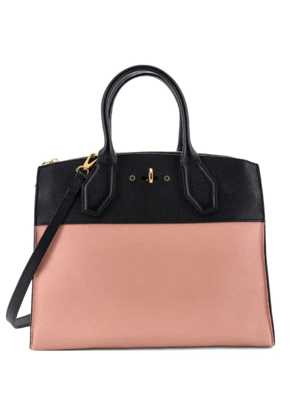 Louis Vuitton Pre-Owned シティ スティーマー レザー MM バッグ 