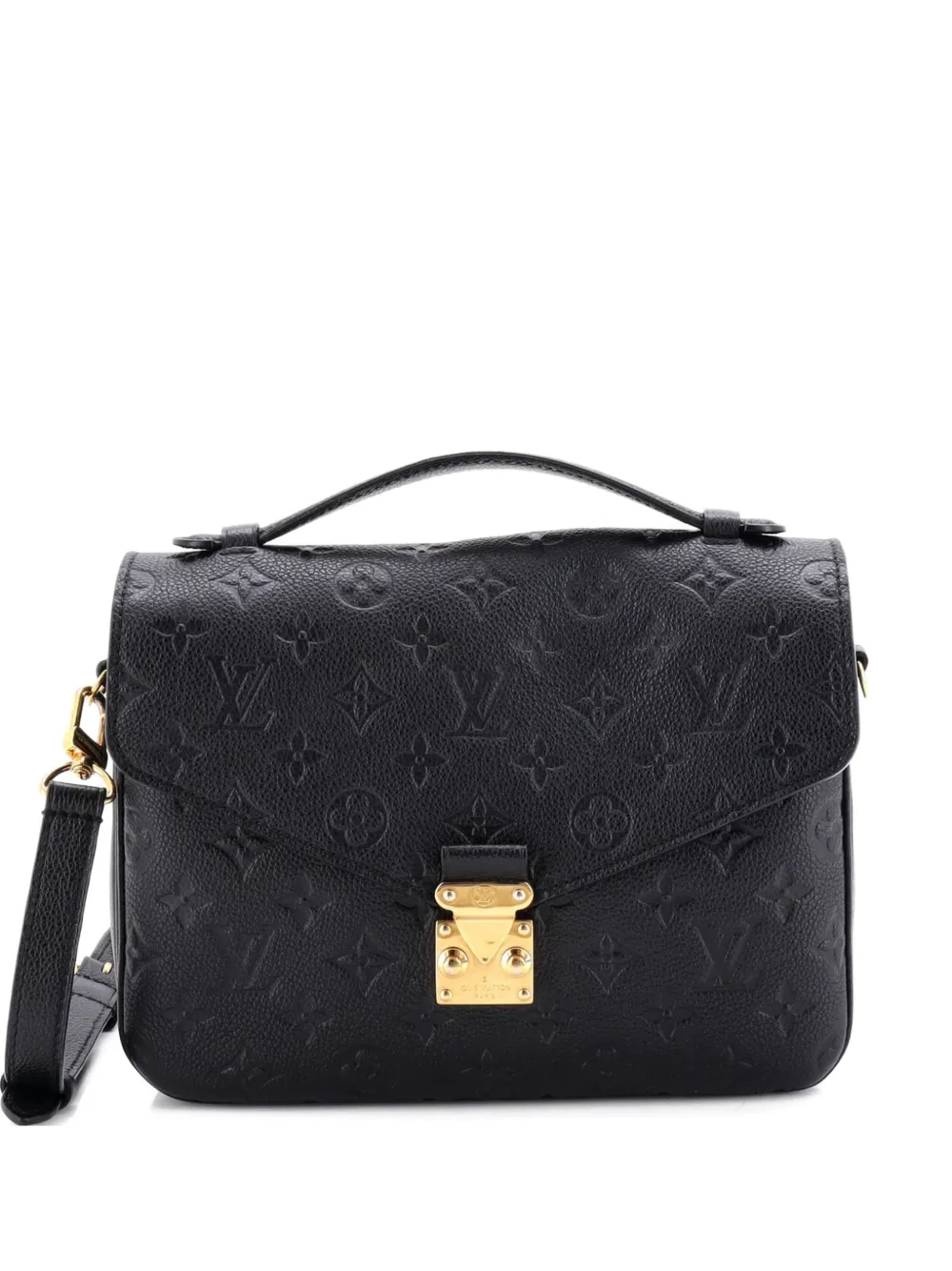 Louis Vuitton Pre-Owned Pochette Metis Monogram Empreinte Leather crossbody bag - Schwarz