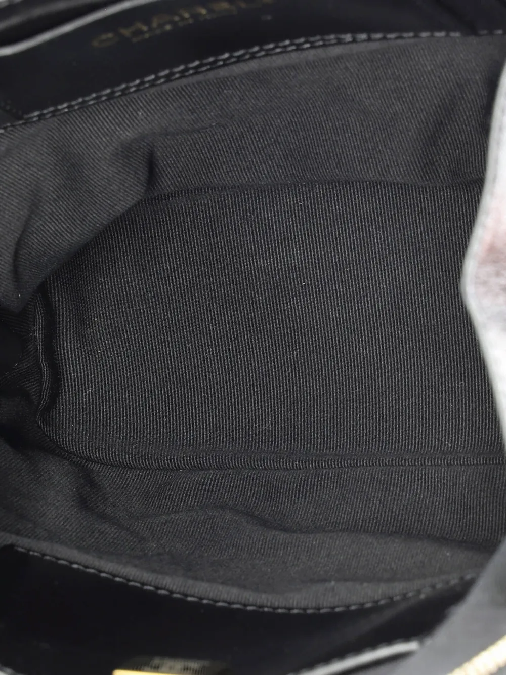 My Pocket Quilted Shiny Calfskin Backpack