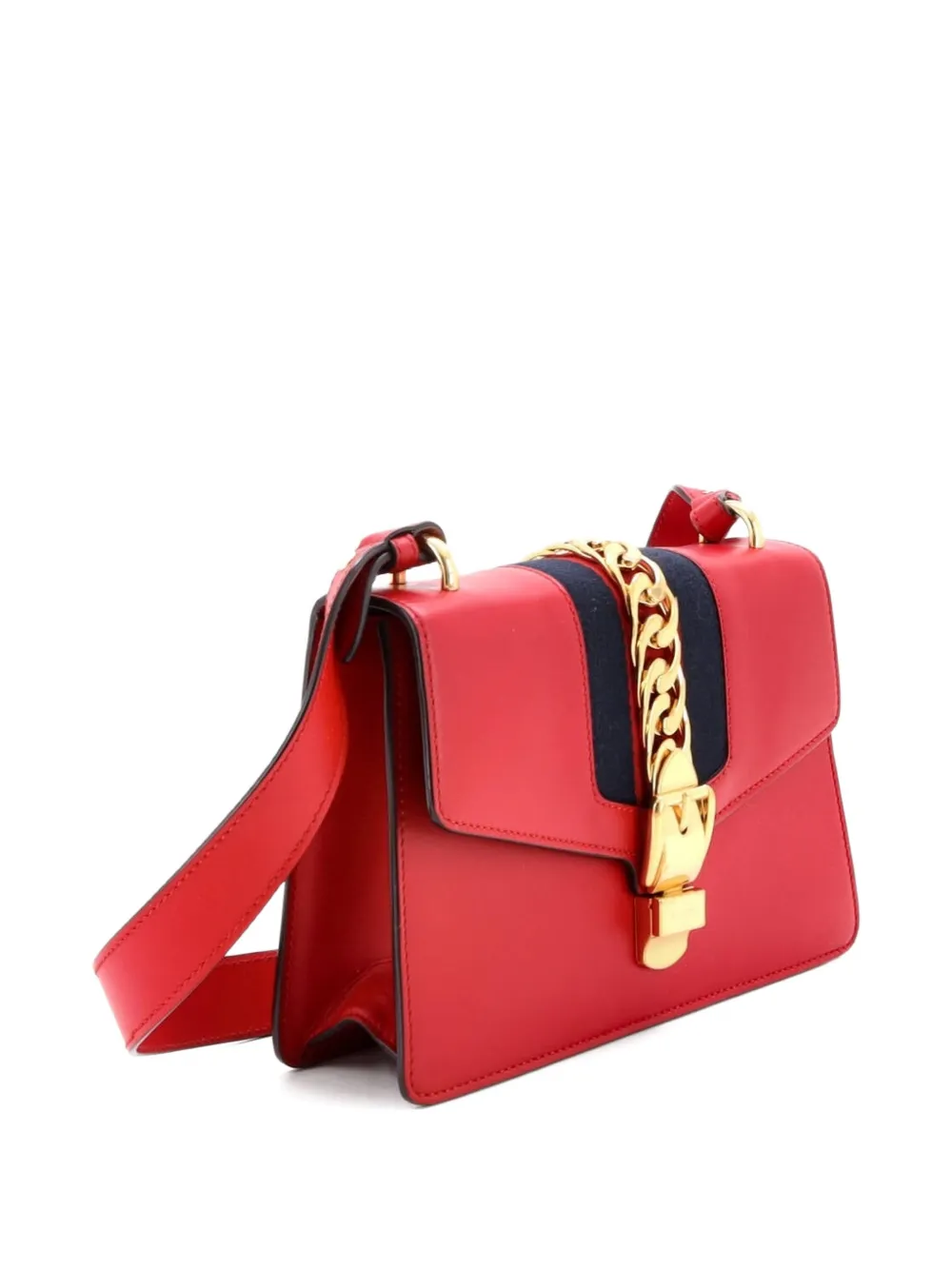 Sylvie Leather Small Shoulder Bag