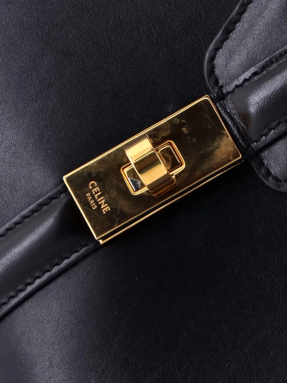 16 Top Handle Bag Smooth Calfskin Small Satchel
