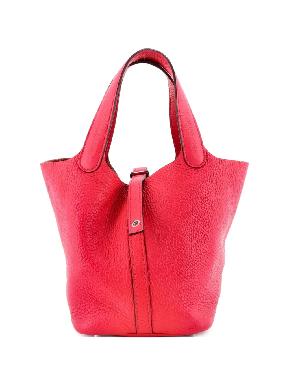 Hermès Pre-Owned Picotin Lock Bag Clemence PM bucket bag - Rosa